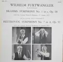 LP - Brahms / Beethoven - Symphony No. 1 In C, Op. 68 / Symphony No. 7 In A, Op. 92 - Mono