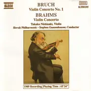 CD - Johannes Brahms , Max Bruch - Violin Concerto No. 1 / Violin Concerto