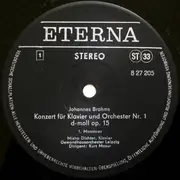 LP - Brahms - Klavierkonzert Nr.1 D-moll Op.15