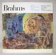 LP - Johannes Brahms , Nikita Magaloff , Residentie Orkest , Willem Van Otterloo - Zweites Klavierkonzert