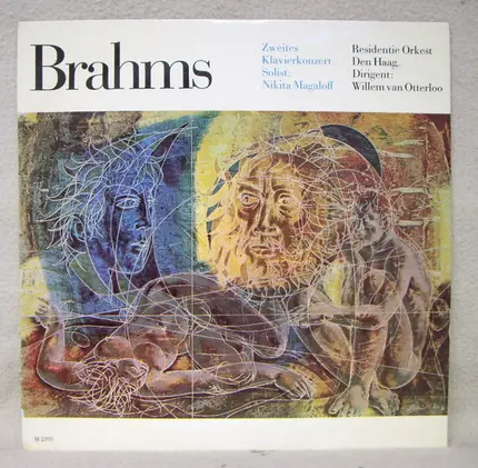 Johannes Brahms , Nikita Magaloff , Residentie Orkest , Willem Van Otterloo - Zweites Klavierkonzert