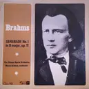 LP - Johannes Brahms , Orchester Der Wiener Staatsoper , Moshe Atzmon - Serenade No.1 In D Major, Op.11