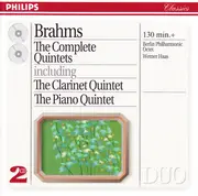 Double CD - Brahms - The Complete Quintets Including The Clarinet Quintet / The Piano Quintet