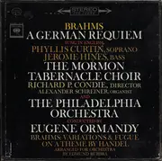 Double LP - Brahms - A German Requiem (Sung In English) / Variations & Fugue On A Theme By Handel - Hardcover Box + Booklet