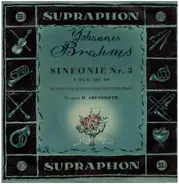 Johannes Brahms , Prague Radio Symphony Orchestra Conductor Hermann Abendroth - Symphony No. 3