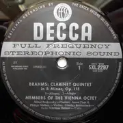 LP - Brahms / Wagner - Clarinet Quintet / Adagio For Clarinet And String Quartet