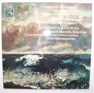 Johannes Brahms , Richard Wagner , Christa Ludwig , Gerald Moore , Otto Klemperer , Philharmonia Or - Alt-Rhapsodie / Zigeunerlieder / Wesendonk-Lieder