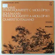 LP - Brahms , Schumann - Brahms String Quartet No. 1 / Schumann String Quartet No.