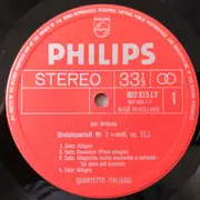 LP - Brahms , Schumann - Brahms String Quartet No. 1 / Schumann String Quartet No.