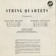 LP-Box - Brahms - Schumann - String Quartets (Complete), Kohon Quartet