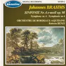 CD - Brahms - Sinfonie Nr. 4 E-Moll Op. 98