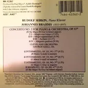 CD - Johannes Brahms , Rudolf Serkin , George Szell , The Cleveland Orchestra - Piano Concerto No. 2 - Intermezzi, Op. 119, Nos. 1-3 - Rhapsody, Op. 119, No. 4