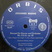 LP - Johannes Brahms , Sviatoslav Richter - Klavierkonzert Nr. 2 B-dur Op.83