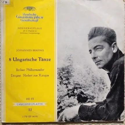 Johannes Brahms/ Karajan, Berliner Philharmoniker - 8 Ungarische Tänze