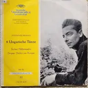 10'' - Johannes Brahms/ Karajan, Berliner Philharmoniker - 8 Ungarische Tänze - tulip rim