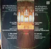 LP - Johannes Brahms - CONCERTO No. 1 FOR PIANO AND ORCHESTRA