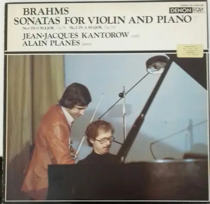 Brahms - Sonatas For Piano And Violin, Vol 1