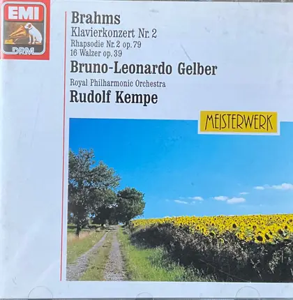 Johannes Brahms | Bruno Leonardo Gelber , Royal Philharmonic Orchestra , Rudolf Kempe - Klavierkonzert Nr. 2 / Rhapsodie Nr. 2 Op. 79 / 16 Walzer Op. 39