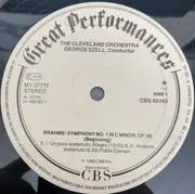 LP - Brahms - First Symphony In C Minor, Op. 68