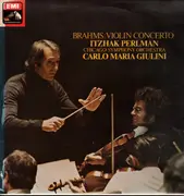 LP - Johannes Brahms : Itzhak Perlman With The Chicago Symphony Orchestra Conducted By Carlo Maria Giuli - Violin Concerto In D, Op.77
