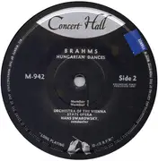 7inch Vinyl Single - Johannes Brahms / Orchester Der Wiener Staatsoper / Hans Swarowsky - Hungarian Dances Nos 1, 2, 3, 5 & 6