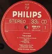 LP - Brahms /Beethoven - Clarinet Trios - Brahms: Op. 114 / Beethoven Op. 11