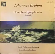 Double LP - Johannes Brahms / Slovak Philharmonic Orchestra - Complete Symphonies Volume II