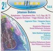 Double CD - Brahms - Symphonies Nos. 1 & 2, Opp. 68, 73  / Tragic Overture, Op. 81 / Hungarian Dances, Nos. 1, 5 & 6