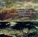 LP - Johannes Brahms / Richard Wagner - Christa Ludwig , Gerald Moore , Philharmonia Orchestra , Otto Kl - Alt-Rhapsodie, Zigeunerlieder / Wesendonk-Lieder