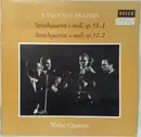 LP - Brahms (Weller-Quartett) - Streichquartett Op. 51 1 & 2