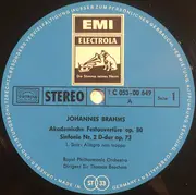 LP - Brahms - 2.Sinfonie / Akademische Fest-Ouvertüre