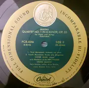 LP-Box - Johannes Brahms - Complete Quartets For Piano & Strings (Victor Aller) - Mono, Hardcover Box +Insert