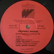 LP - Johannes Brahms - Koncert Podwójny A-Mol Op. 102 * Uwertura Tragiczna D-Moll Op. 81