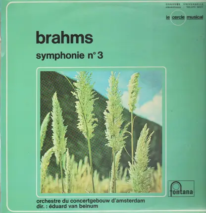 Brahms - Symphonie N.3