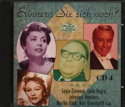 Johannes Heesters, Evelyn Künneke, Heinz Erhardt - Erinnern Sie Sich Noch? CD 4