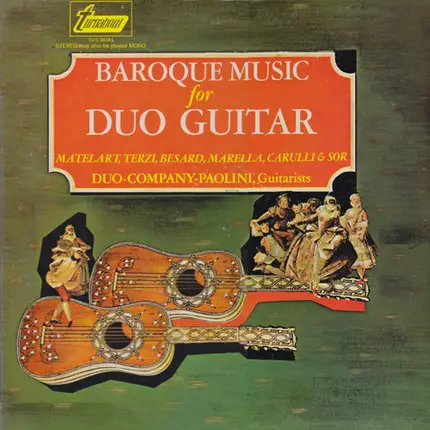 Fernando Carulli / Fernando Sor / Jean Matelart a.o. - Baroque Music For Two Guitars