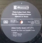 LP - Johann Joachim Quantz , Carl Stamitz , Peter-Lukas Graf - Spielt Flötenkonzerte - Gatefold