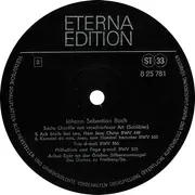 LP - Johann Sebastian Bach - Bachs Orgelwerke Auf Silbermannorgeln  9