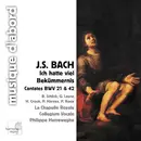 CD - Johann Sebastian Bach - Barbara Schlick , Gérard Lesne , Howard Crook , Peter Harvey , Peter Kooij - Ich Hatte Viel Bekümmernis BWV 21 / Am Abend Aber Desselbigen Sabbats BWV 42