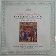 LP - Johann Sebastian Bach - Kantaten • Cantatas (Richter / Fischer-Dieskau) - Gatefold