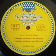 LP - Bach - Orgelwerke Vol. 1 (Karl Richter) - tulip rim