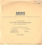 10'' - Bach - IX. Forschungsbereich Serie K · Brandenburgische Konzerte Nr. 2 Und 3