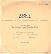 Bach - IX. Forschungsbereich Serie K · Brandenburgische Konzerte Nr. 2 Und 3