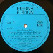 LP - Johann Sebastian Bach , Monika Frimmer , Eberhard Büchner , Andreas Scheibner , Ludwig Güttler , Th - Jauchzet Gott In Allen Landen BWV 51 • Wär Gott Nicht Mit Uns Diese Zeit BWV 14 • Lobe Den Herrn, Meine Seele BWV 143
