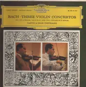 LP - Bach - Violinkonzert In A-moll Und E-Dur / Konzert Für Zwei Violinen In D-moll