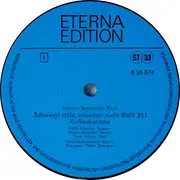 LP - Bach - Kantaten Schweigt Stille, Plaudert Nicht - Mer Han En Neue Oberkeet