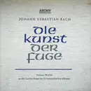 Double LP - Johann Sebastian Bach , Helmut Walcha - Die Kunst Der Fuge - BWV 1080