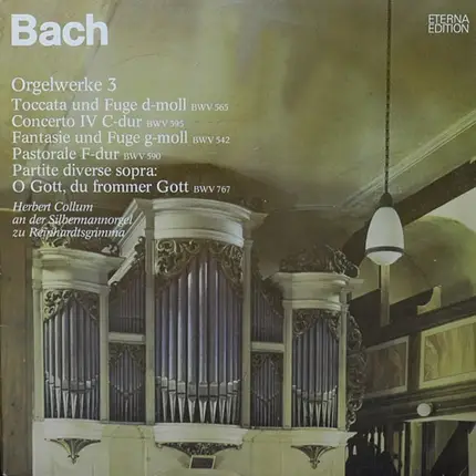 Bach - Orgelwerke 3 (Herbert Collum)