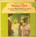 LP - Johann Strauß - Wiener Blut,, Hans Lenzer, Fritz Hoppe