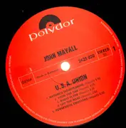 LP - John Mayall - U.S.A. Union - NO POSTER